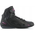 Мотоботы женские Alpinestars Stella Faster-3 Черный/Розовый