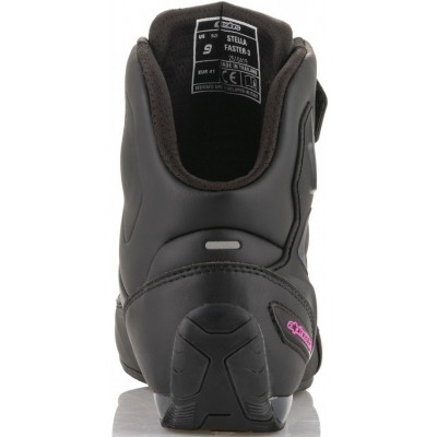 Мотоботы женские Alpinestars Stella Faster-3 Черный/Розовый
