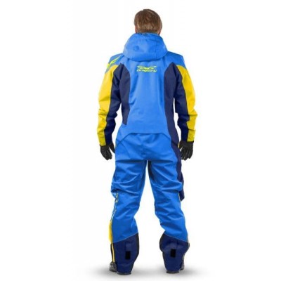 Комбинезон лыжный/сноубордический Dragonfly SKI Premium MAN BLUE&YELLOW 2020