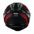 Снегоходный шлем модуляр с электростеклом XTR MODE1 Tornado красный матовый