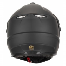 Снегоходный шлем с электростеклом XTR DSE1 черный матовый