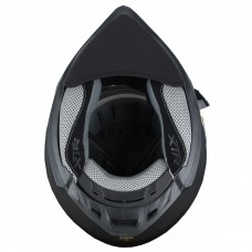 Снегоходный шлем с электростеклом XTR DSE1 черный матовый