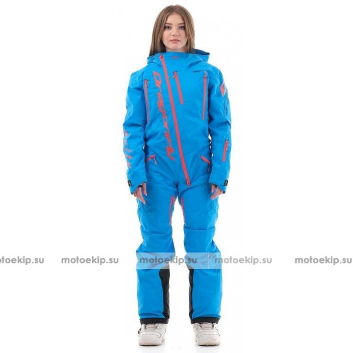 Комбинезон лыжный/сноубордический Dragonfly SKI Premium WOMAN BLUE 2020
