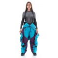 Комбинезон для снегохода и сноуборда Dragonfly Extreme Woman Blue-Purple 2020