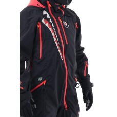 Комбинезон для снегохода и сноуборда Dragonfly Extreme Black-Red 2020