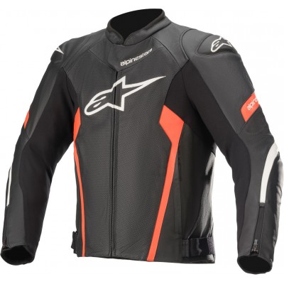 Мотокуртка кожаная Alpinestars Faster V2 Airflow