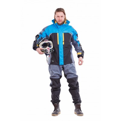 Мембранная куртка QUAD PRO ELECTRIC BLUE-GREY 2018