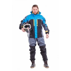 Мембранная куртка QUAD PRO ELECTRIC BLUE-GREY 2018