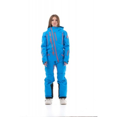 Комбинезон лыжный/сноубордический Dragonfly SKI Premium WOMAN BLUE 2020