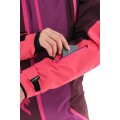 Комбинезон лыжный/сноубордический Dragonfly SKI Premium WOMAN PURPLE&BROWN 2020
