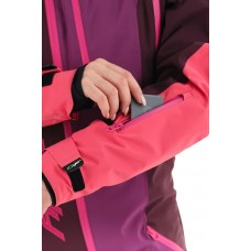 Комбинезон лыжный/сноубордический Dragonfly SKI Premium WOMAN PURPLE&BROWN 2020