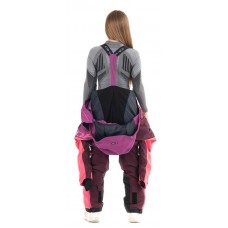 Комбинезон лыжный/сноубордический Dragonfly SKI Premium WOMAN PURPLE&BROWN 2020