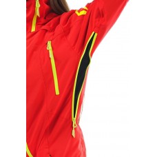 Комбинезон для снегохода и сноуборда Dragonfly Extreme Woman Red-Fluo 2020