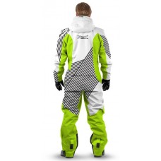 Комбинезон лыжный/сноубордический Dragonfly SKI Premium MAN GREEN&WHITE 2020
