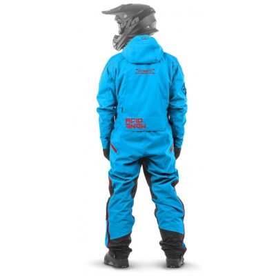 Комбинезон для снегохода и сноуборда Dragonfly Extreme Acid Blue 2020