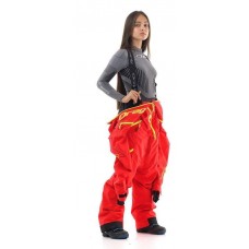 Комбинезон для снегохода и сноуборда Dragonfly Extreme Woman Red-Fluo 2020