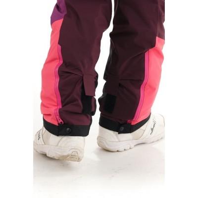 Комбинезон лыжный/сноубордический Dragonfly SKI Premium WOMAN PURPLE&BROWN 2020