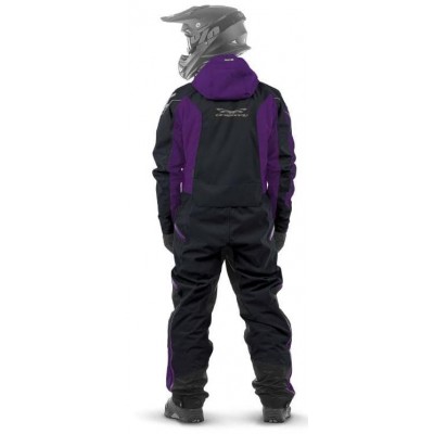 Комбинезон для снегохода и сноуборда Dragonfly Extreme Black-Purple 2020