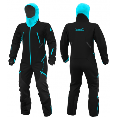 Комбинезон Dragonfly Extreme 2.0 MAN Black-Scuba Blue