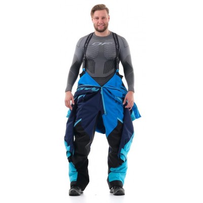 Комбинезон для снегохода и сноуборда Dragonfly Extreme Blue-Fluo 2020