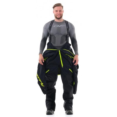 Комбинезон для снегохода и сноуборда Dragonfly Extreme Black-Yellow 2020