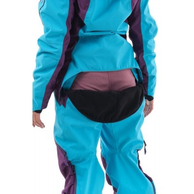 Комбинезон для снегохода и сноуборда Dragonfly Extreme Woman Blue-Purple 2020