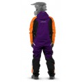 Комбинезон для снегохода и сноуборда Dragonfly Extreme Orange-Purple Fluo 2020