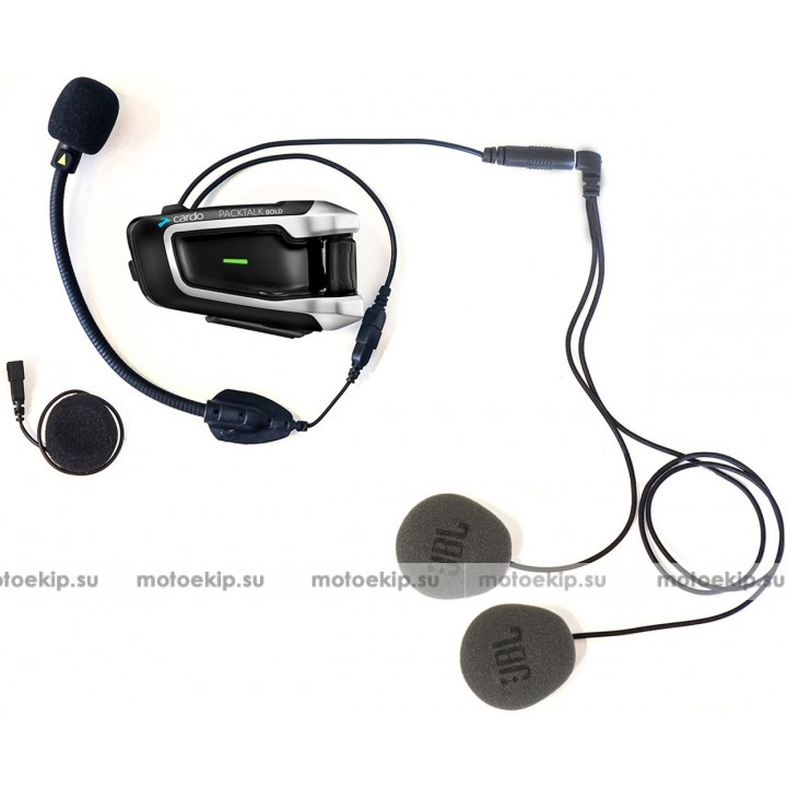 Мотогарнитура Cardo Packtalk Bold JBL одиночный пакет купить по ...