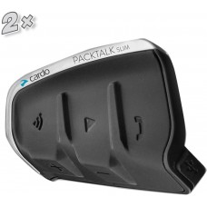Мотогарнитура Cardo Packtalk Slim Duo JBL двойной пакет Мотогарнитура Cardo Packtalk Slim Duo JBL двойной пакет