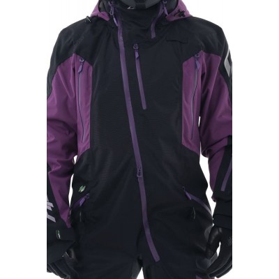 Комбинезон для снегохода и сноуборда Dragonfly Extreme Black-Purple 2020
