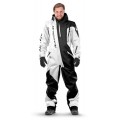 Комбинезон лыжный/сноубордический Dragonfly SKI Premium MAN BLACK&WHITE 2020