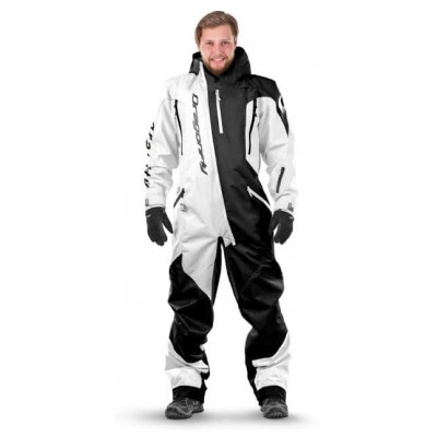 Комбинезон лыжный/сноубордический Dragonfly SKI Premium MAN BLACK&WHITE 2020