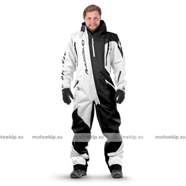 Комбинезон лыжный/сноубордический Dragonfly SKI Premium MAN BLACK&WHITE 2020