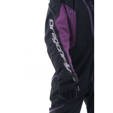 Комбинезон для снегохода и сноуборда Dragonfly Extreme Black-Purple 2020