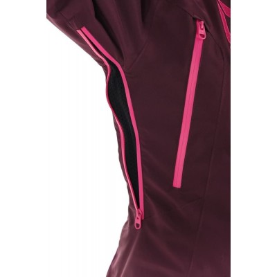 Комбинезон лыжный/сноубордический Dragonfly SKI Premium WOMAN PURPLE&BROWN 2020