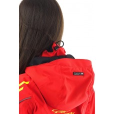 Комбинезон для снегохода и сноуборда Dragonfly Extreme Woman Red-Fluo 2020