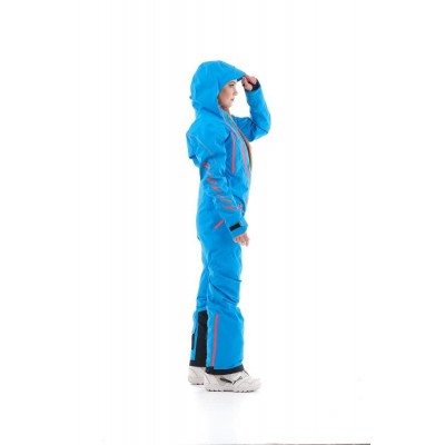 Комбинезон лыжный/сноубордический Dragonfly SKI Premium WOMAN BLUE 2020