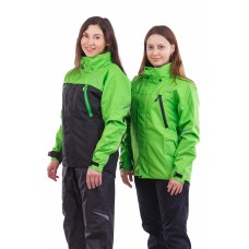 Мембранная куртка QUAD BLACK-GREEN 2018