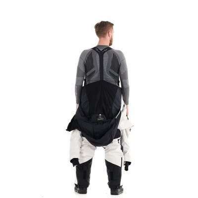Комбинезон лыжный/сноубордический Dragonfly SKI Premium MAN BLACK&WHITE 2020