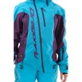 Комбинезон для снегохода и сноуборда Dragonfly Extreme Woman Blue-Purple 2020