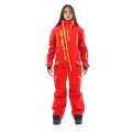 Комбинезон для снегохода и сноуборда Dragonfly Extreme Woman Red-Fluo 2020