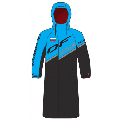 Плащ зимний Dragonfly RACE COAT Blue 2020