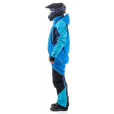 Комбинезон для снегохода и сноуборда Dragonfly Extreme Blue-Fluo 2020