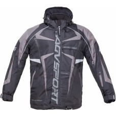 Снегоходная куртка AGVSPORT ARCTIC II черная/серая