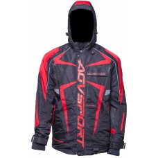 Снегоходная куртка AGVSPORT ARCTIC II черная/красная