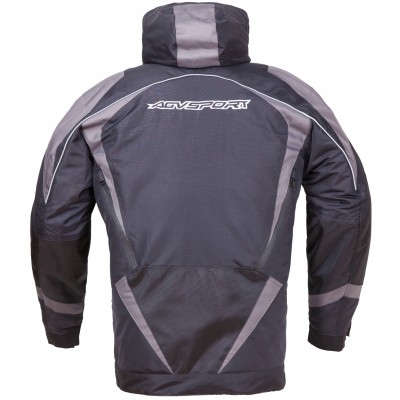 Снегоходная куртка AGVSPORT ARCTIC II черная/серая