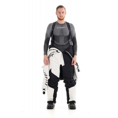 Комбинезон лыжный/сноубордический Dragonfly SKI Premium MAN BLACK&WHITE 2020
