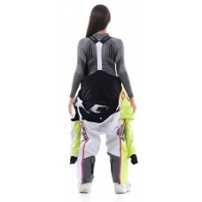 Комбинезон для снегохода и сноуборда Dragonfly Extreme Woman Yellow-White 2020