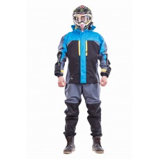 Мембранная куртка QUAD PRO ELECTRIC BLUE-GREY 2018