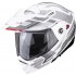 Шлем эндуро Scorpion ADX-2 Carrera Белый/Серебристый
